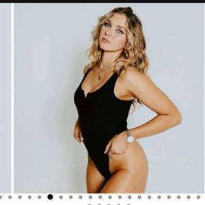 NWT Black medium brami bodysuit